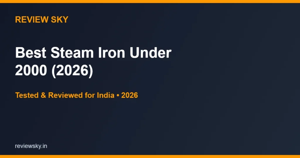 steam iron under 2000