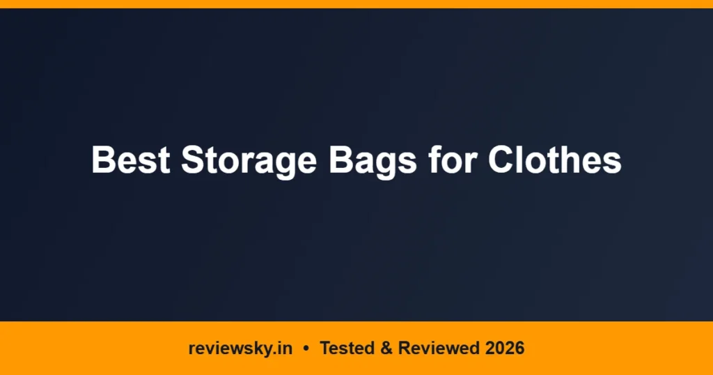 storage bags for clothes