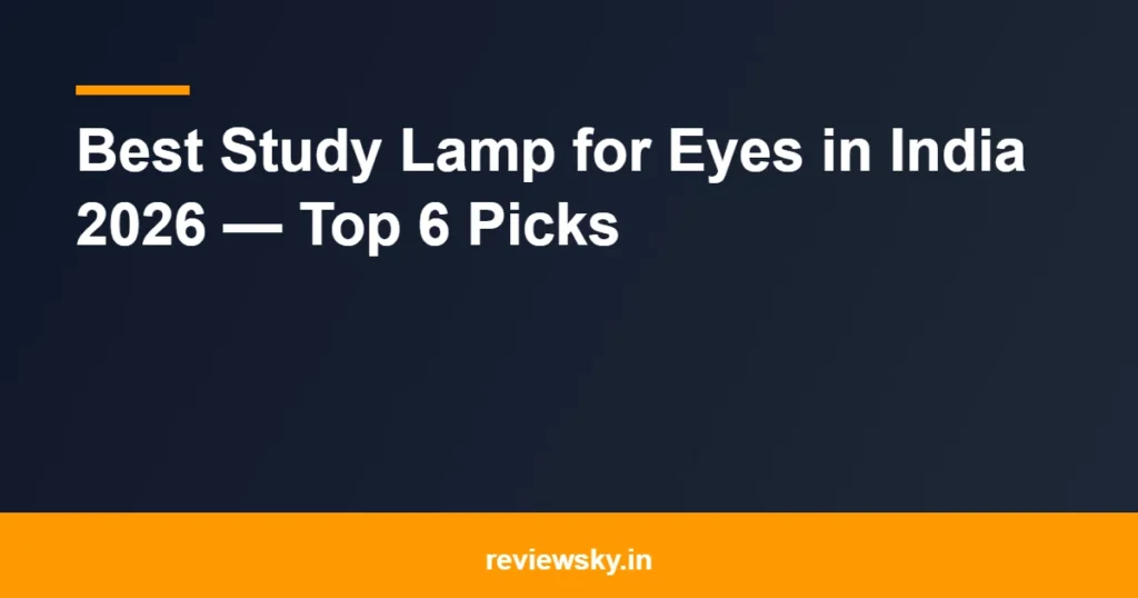 study lamp for eyes