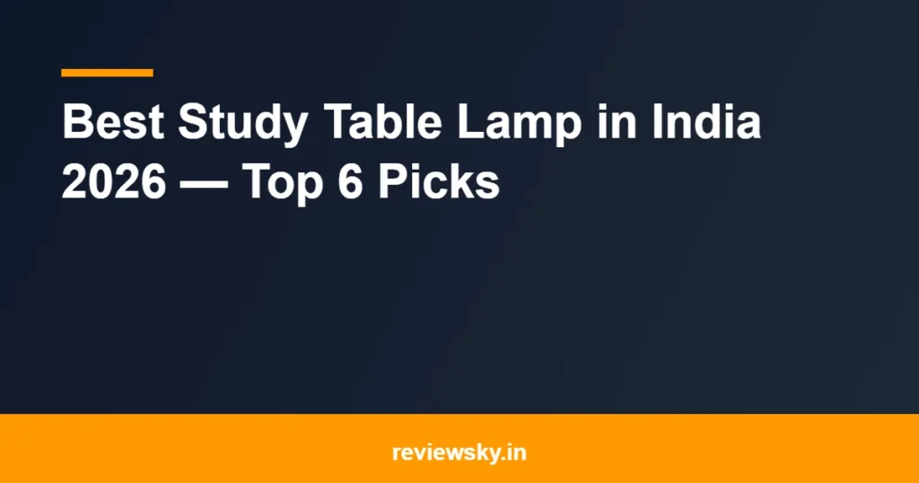 study table lamp