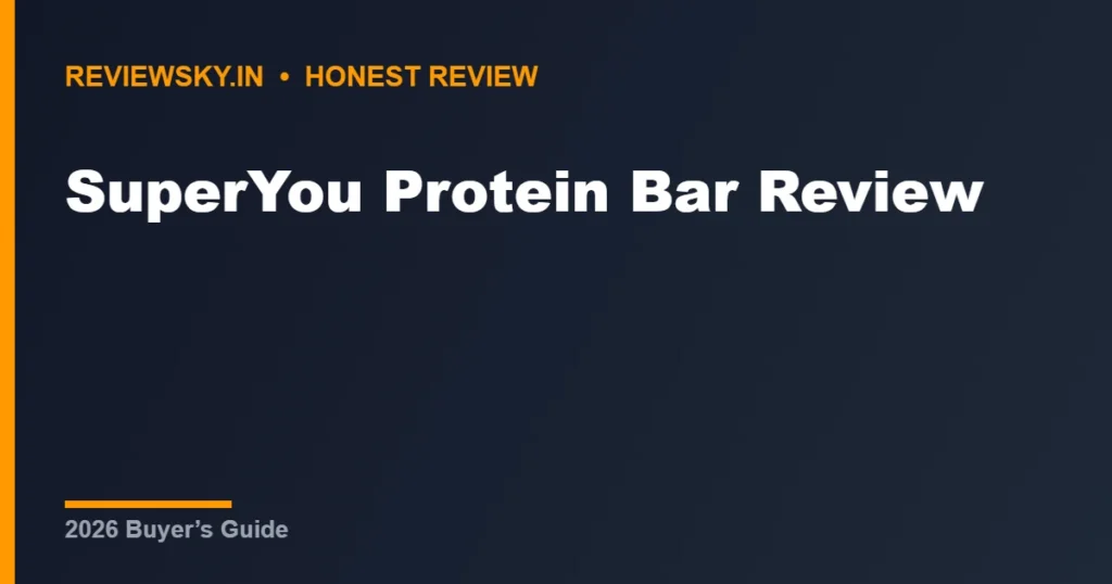 SuperYou Protein Bar Review