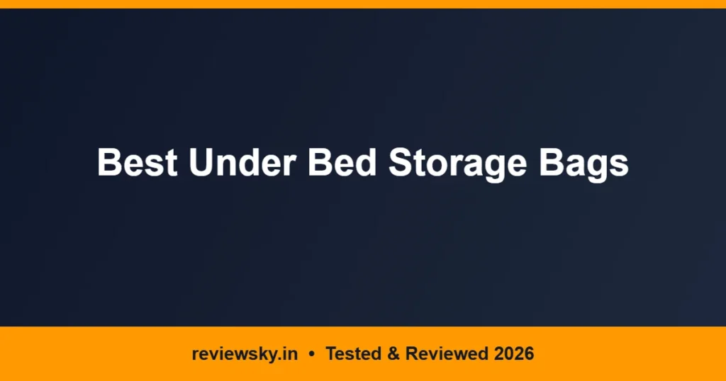 under bed storage bags