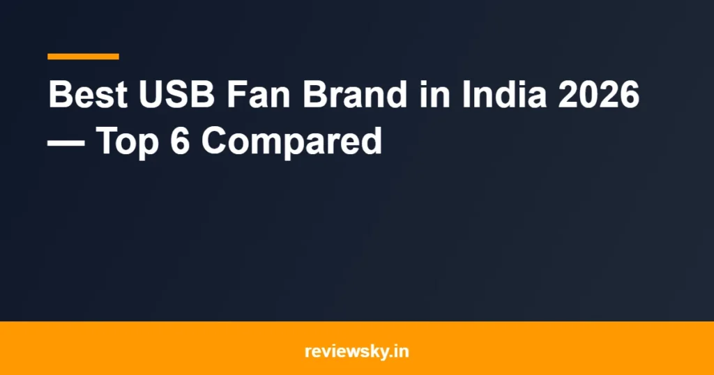 usb fan brand