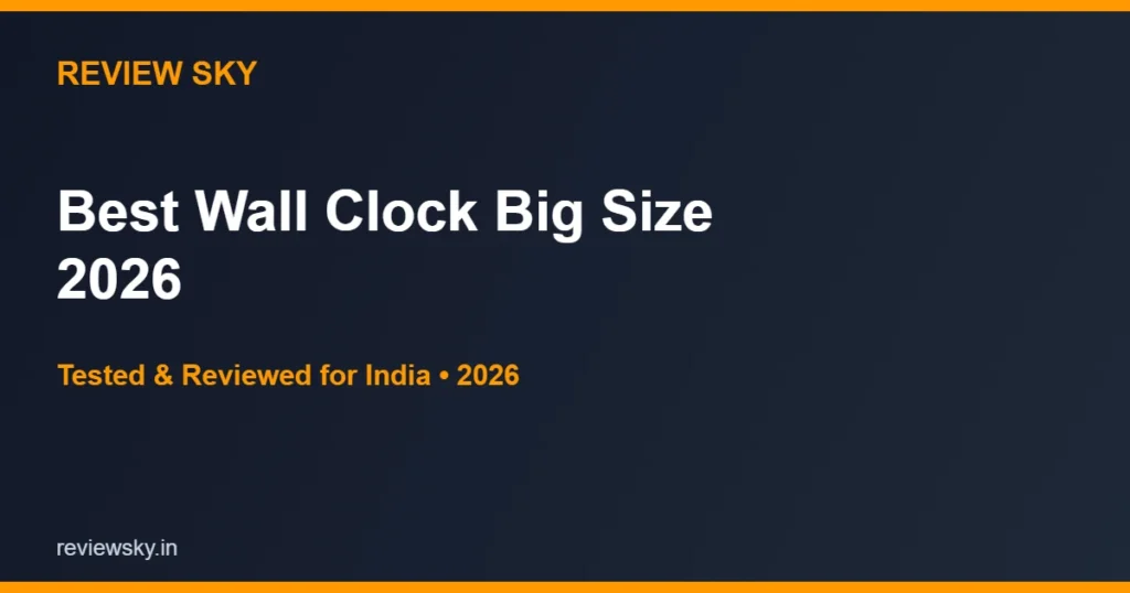 wall clock big size