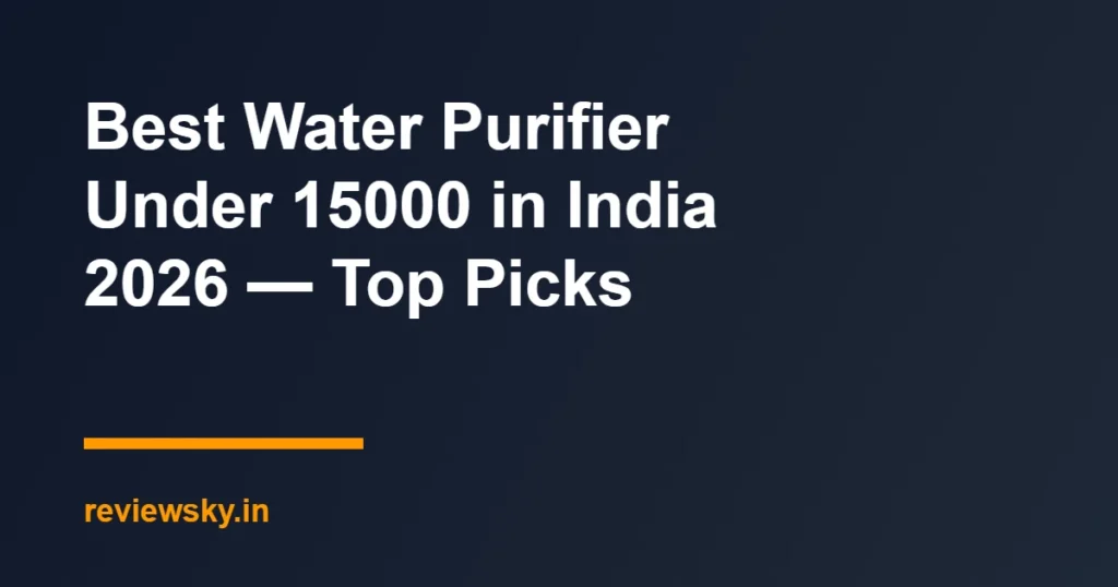 water purifier under 15000