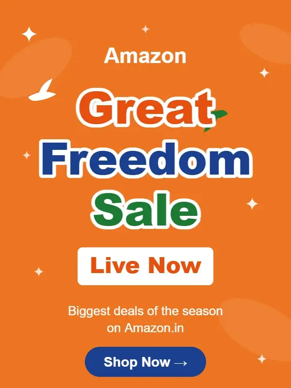 Amazon Great Freedom Sale Live Now