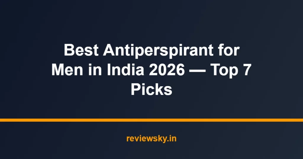 antiperspirant for men