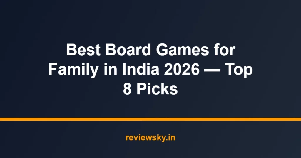 board games for family