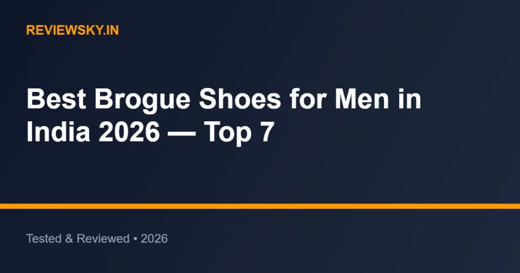 brogue shoes for men