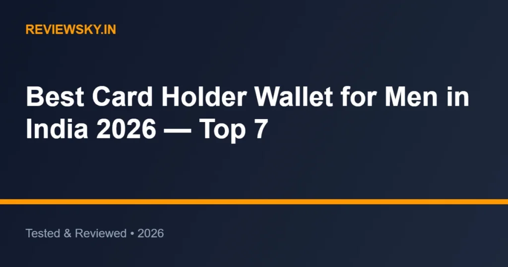 card holder wallet for men