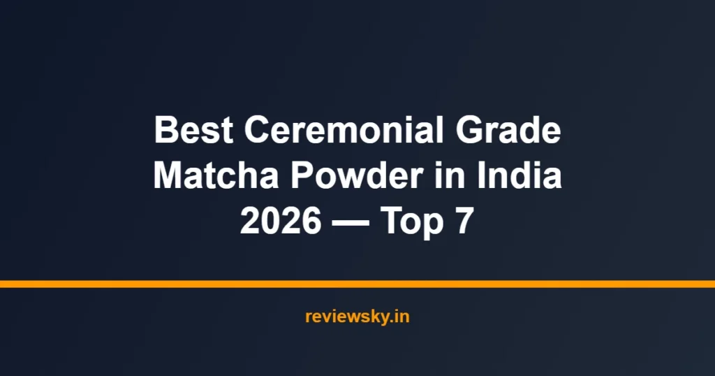 ceremonial grade matcha powder