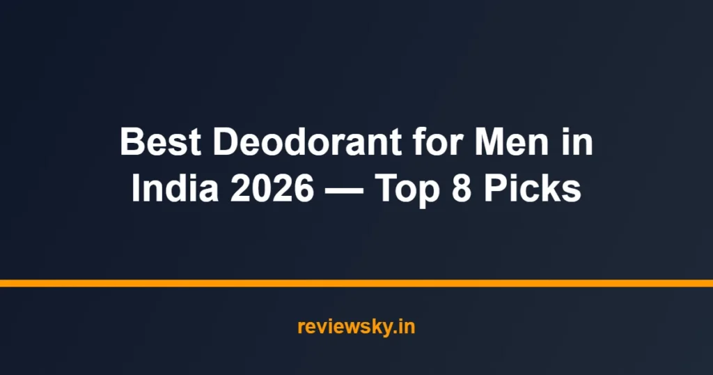 deodorant for men