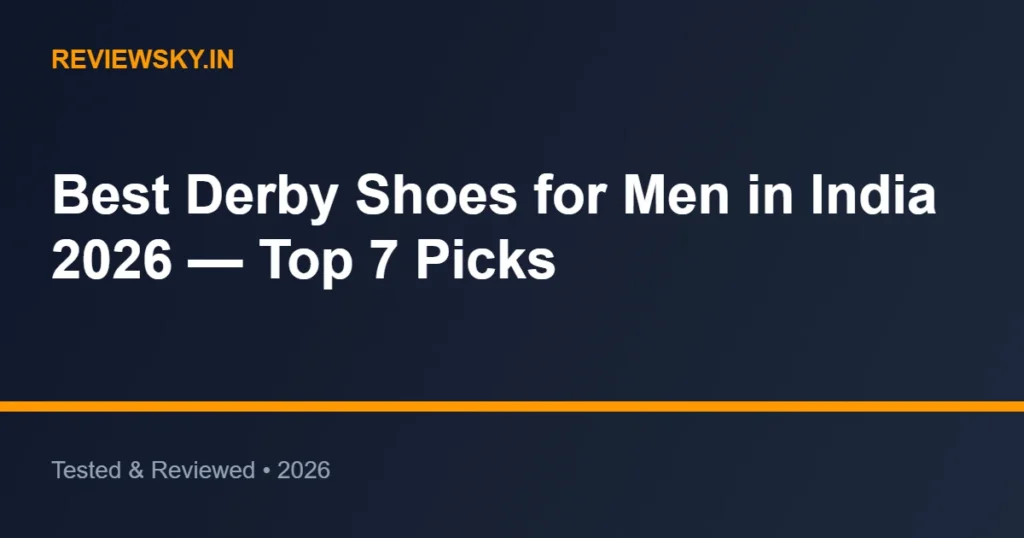 derby shoes for men