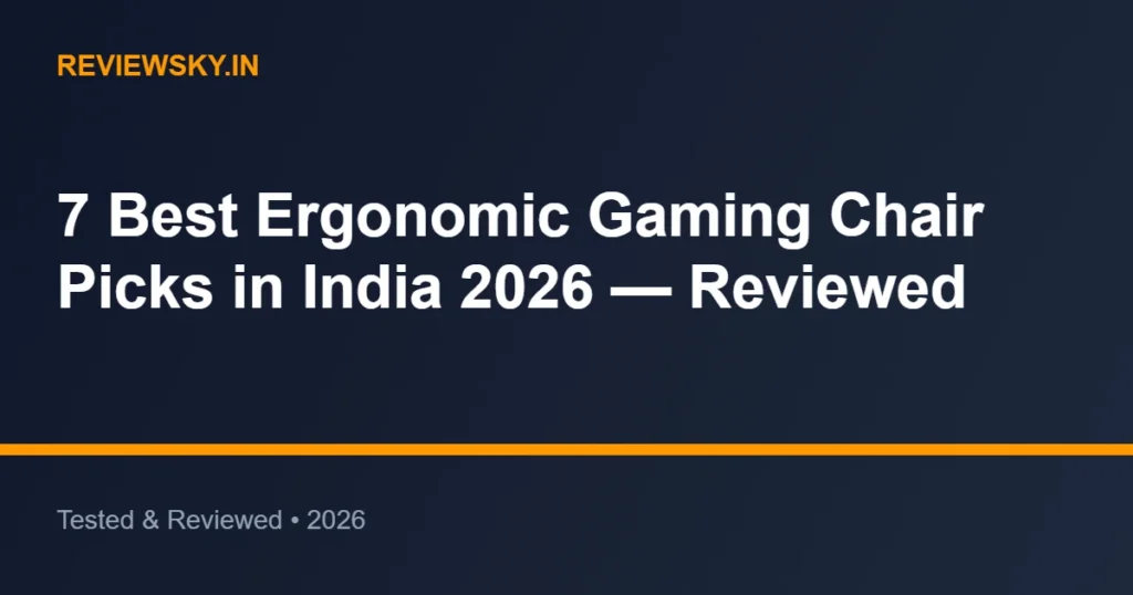 ergonomic gaming chair