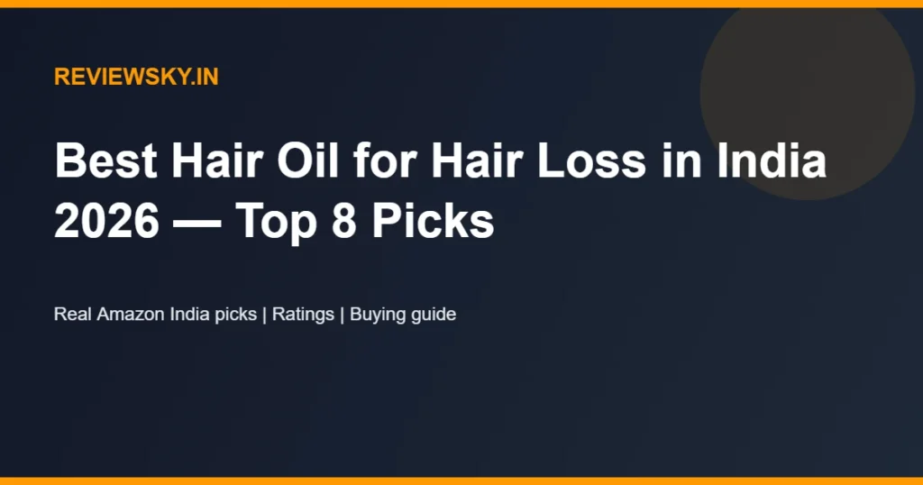 hair oil for hair loss