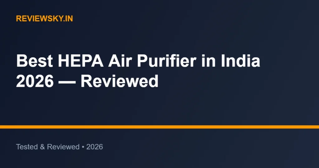 hepa air purifier