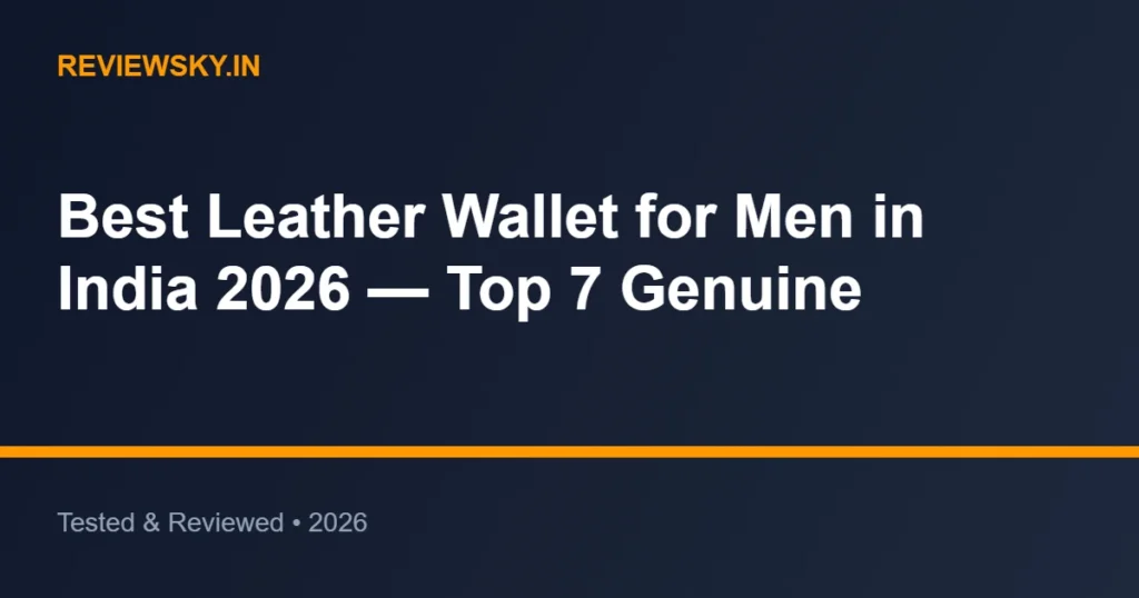 leather wallet for men