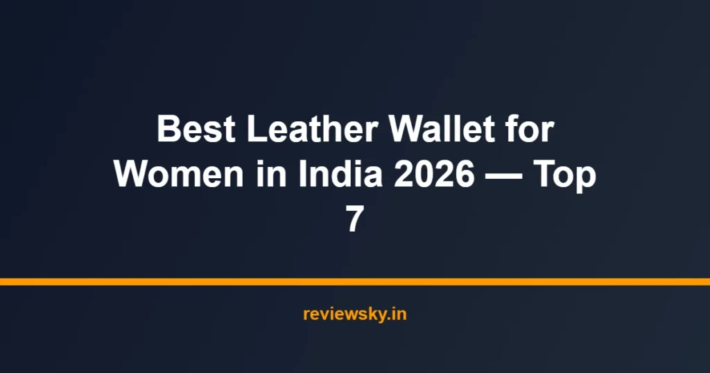 leather wallet for women