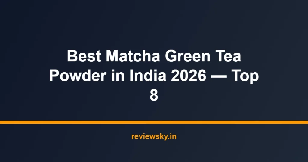 matcha green tea powder