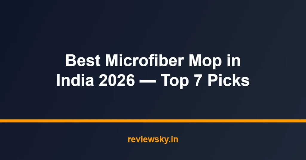 microfiber mop