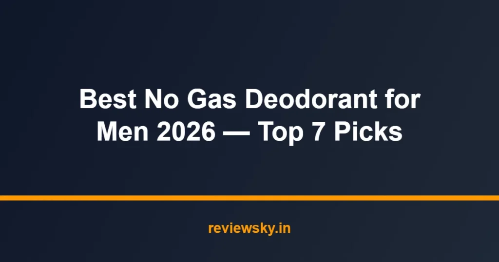 no gas deodorant for men