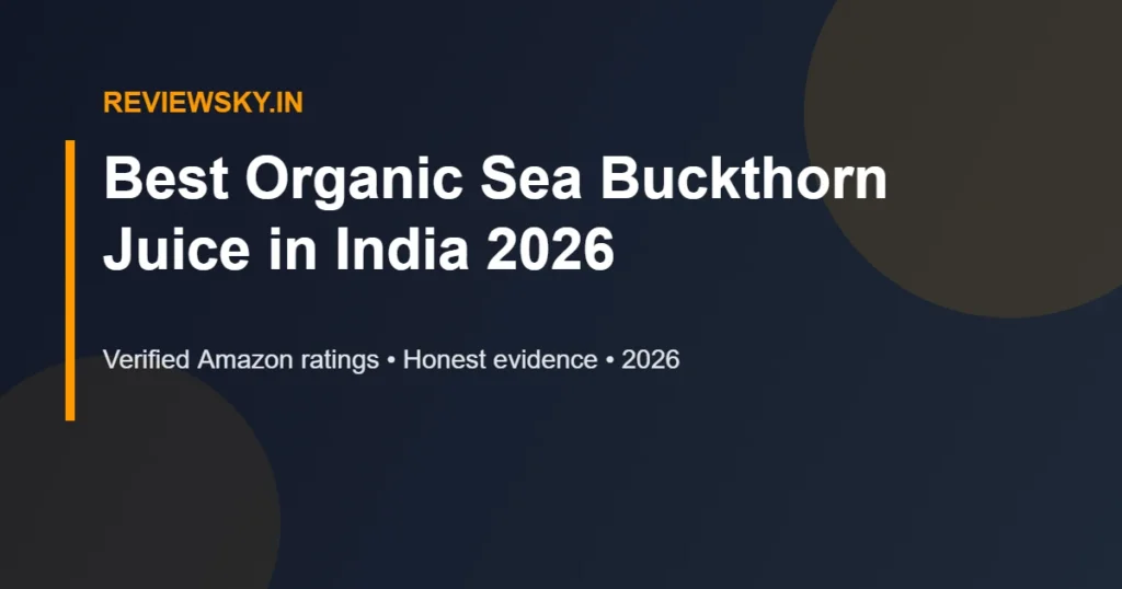 organic sea buckthorn juice