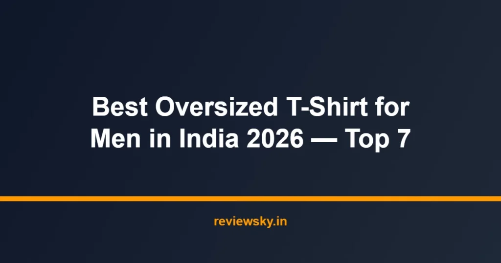 oversized t-shirt for men
