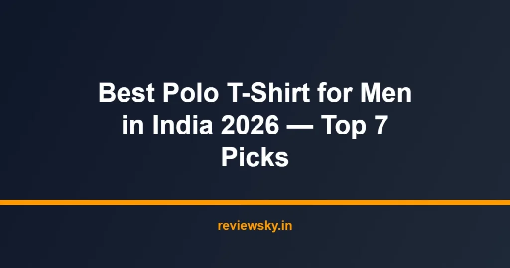 polo t-shirt for men