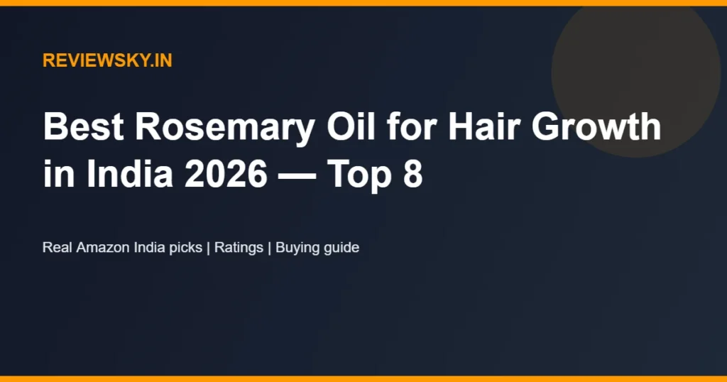 rosemary oil for hair growth