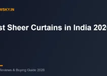 Best Sheer Curtains in India (2026): Top 8 for Living Room Best Sheer Curtains in India (2026): Top 8 for Living Room