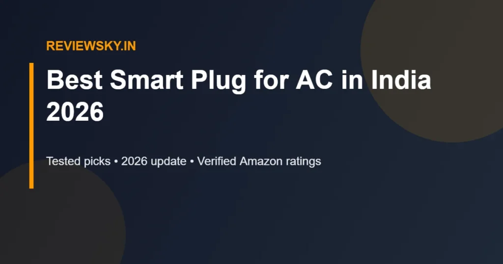 smart plug for ac