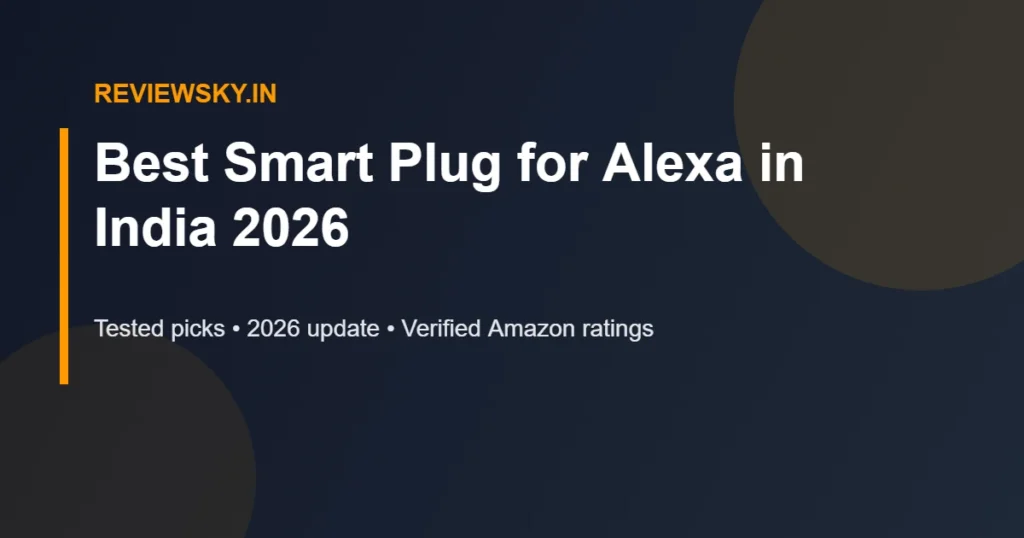 smart plug for alexa
