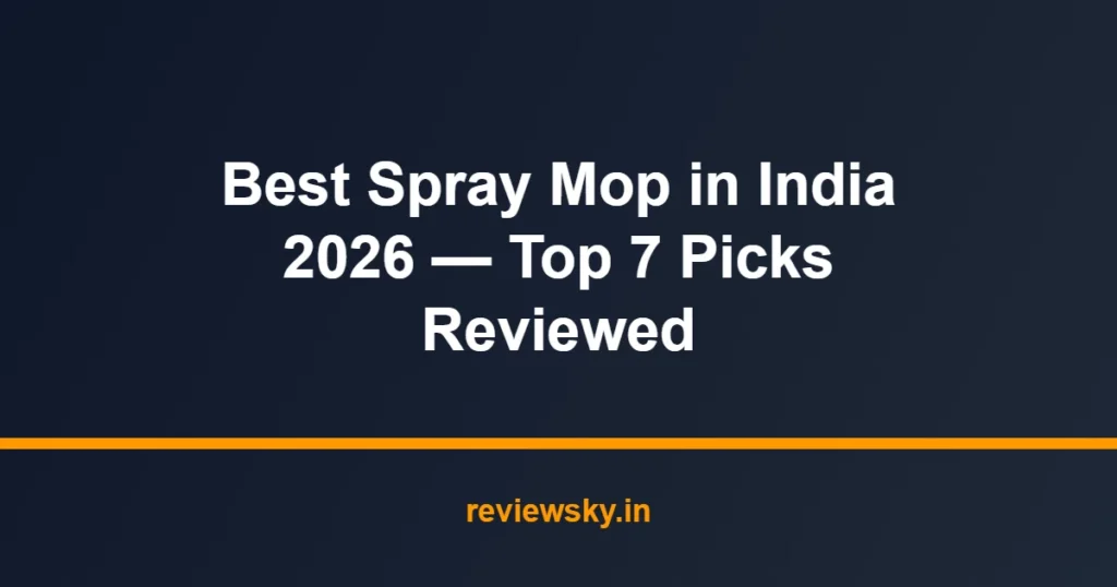 spray mop