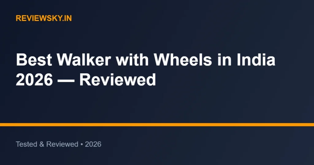 walker with wheels
