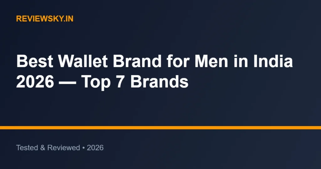 wallet brand for men