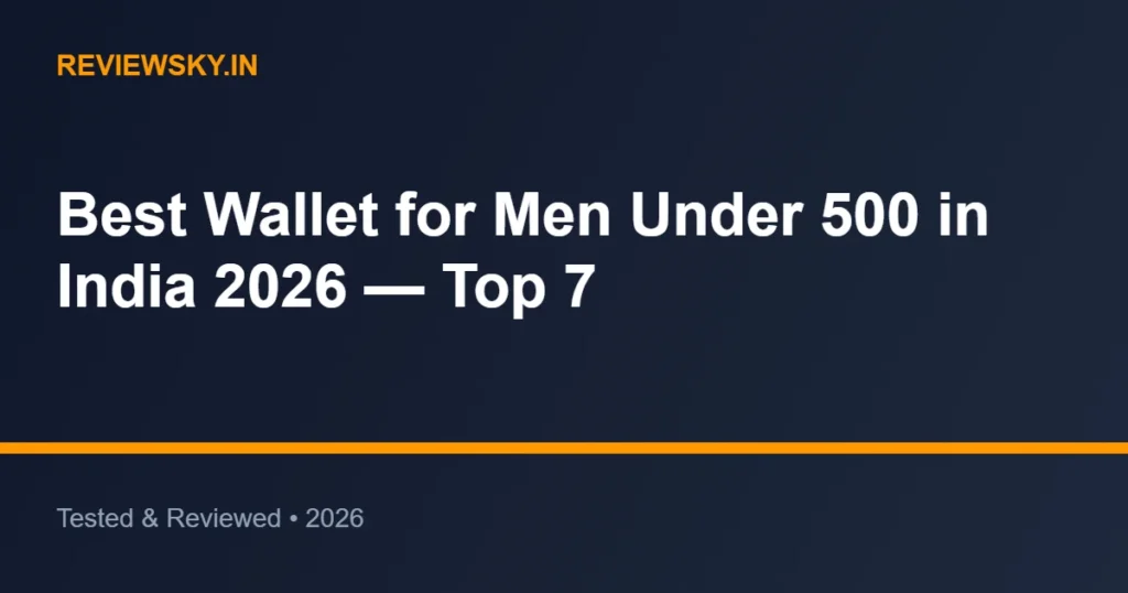 wallet for men under 500