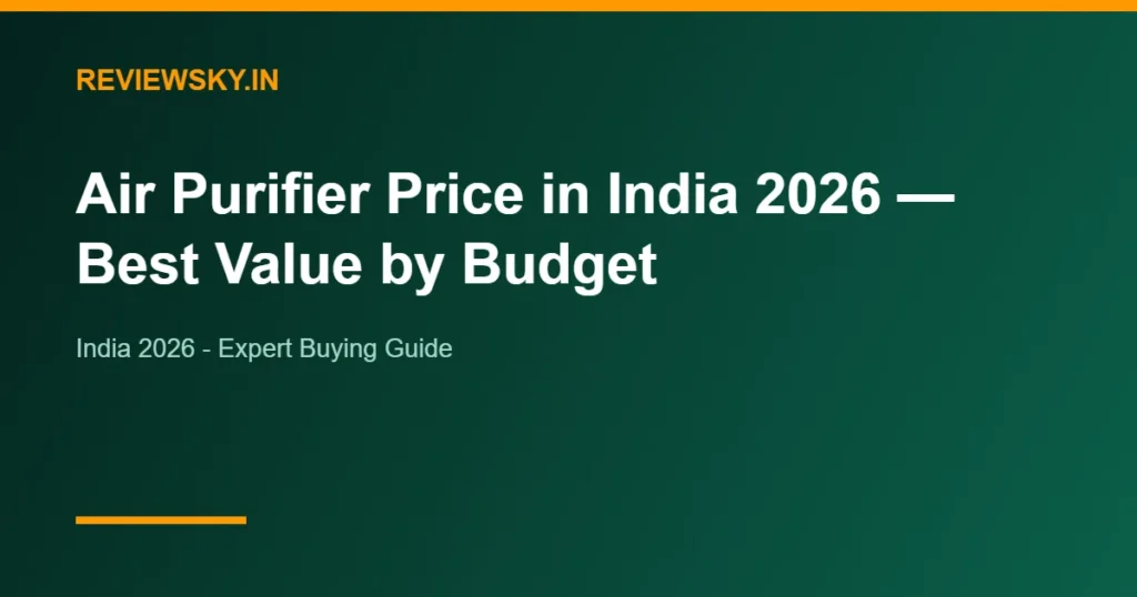 air purifier price