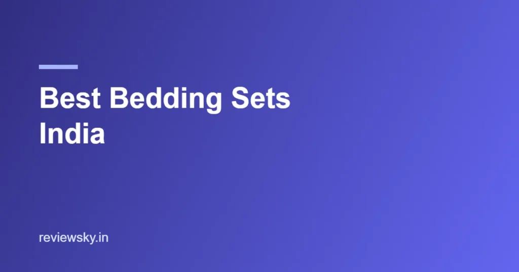best bedding sets india