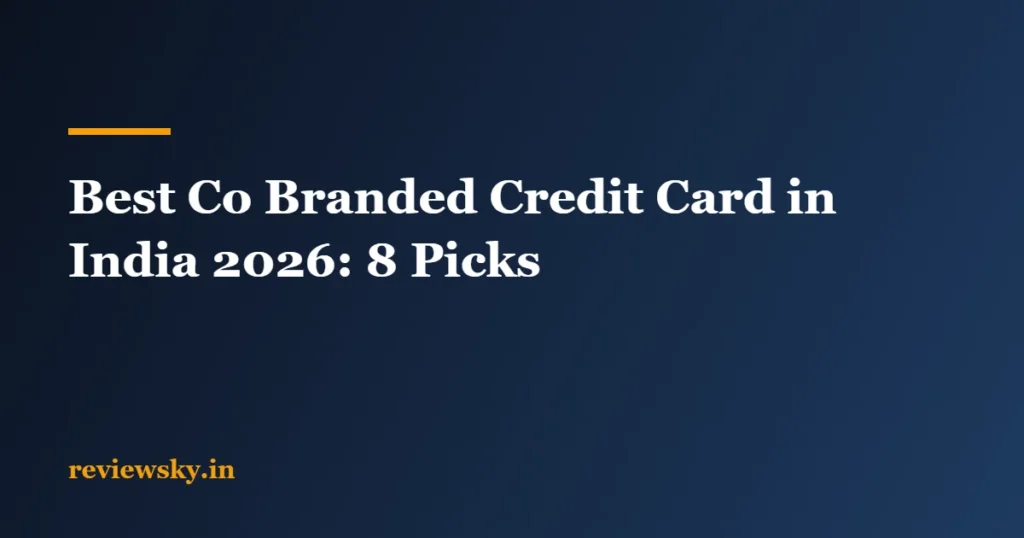 best co branded credit card in india
