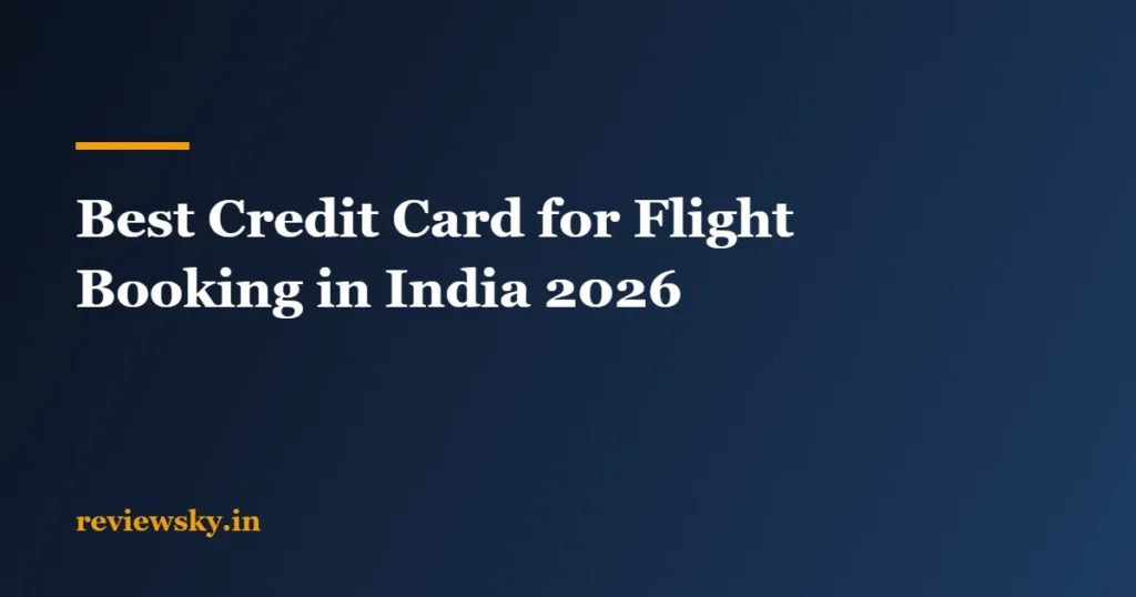 best credit card for flight booking