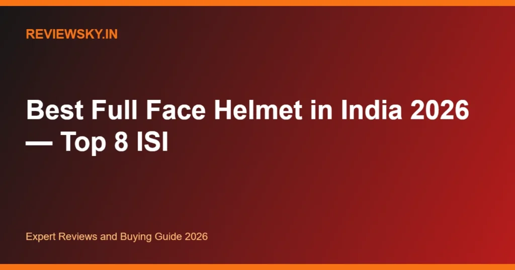 best full face helmet in india