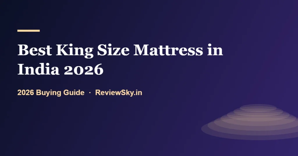 best king size mattress in india