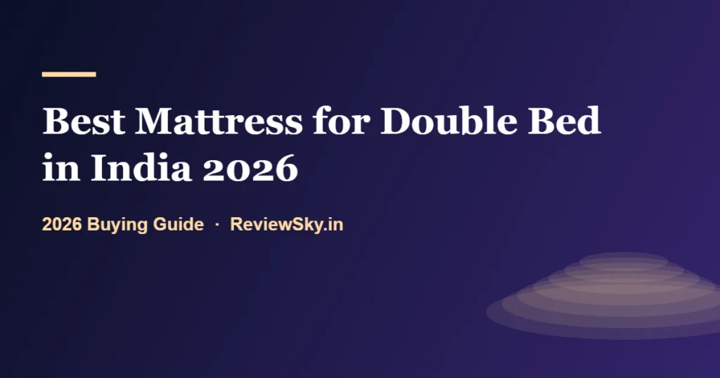 best mattress for double bed in india