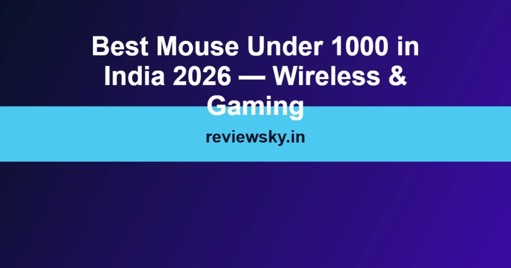 best mouse under 1000