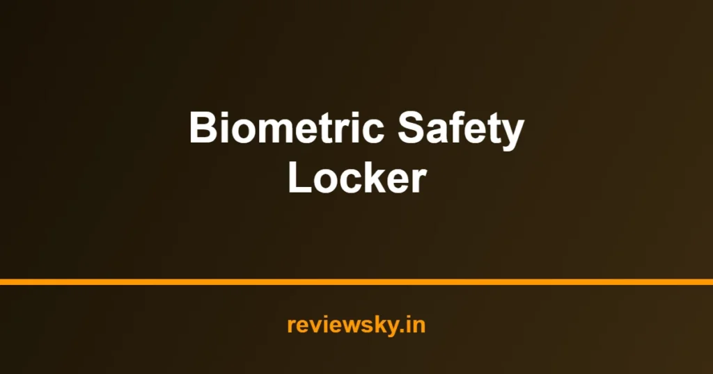 biometric safety locker