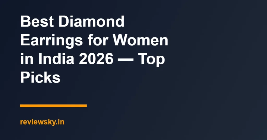 diamond earrings