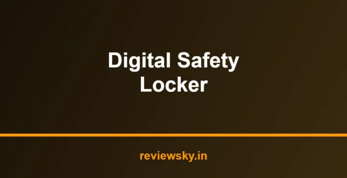 Best Digital Safety Locker in India 2026 — Top 7 Picks