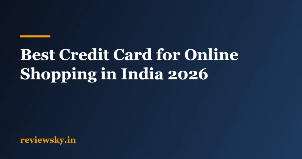 best credit card for online shopping