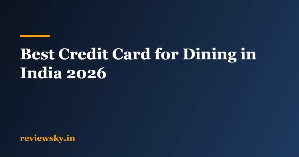 best credit card for dining