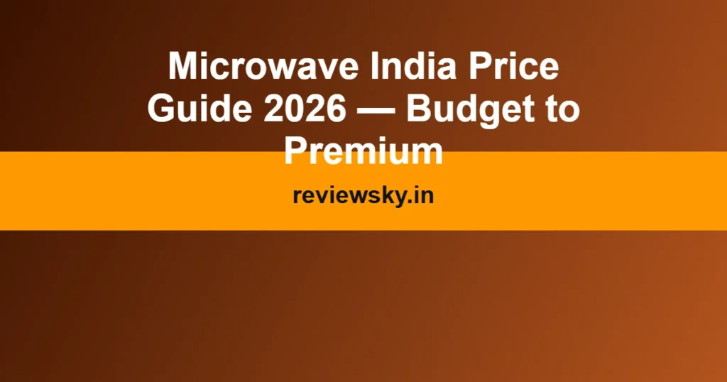 microwave india price